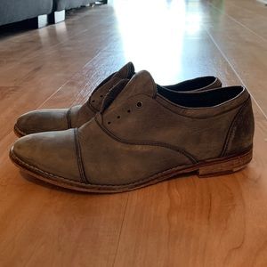 Free People Laceless Leather Oxford Shoe